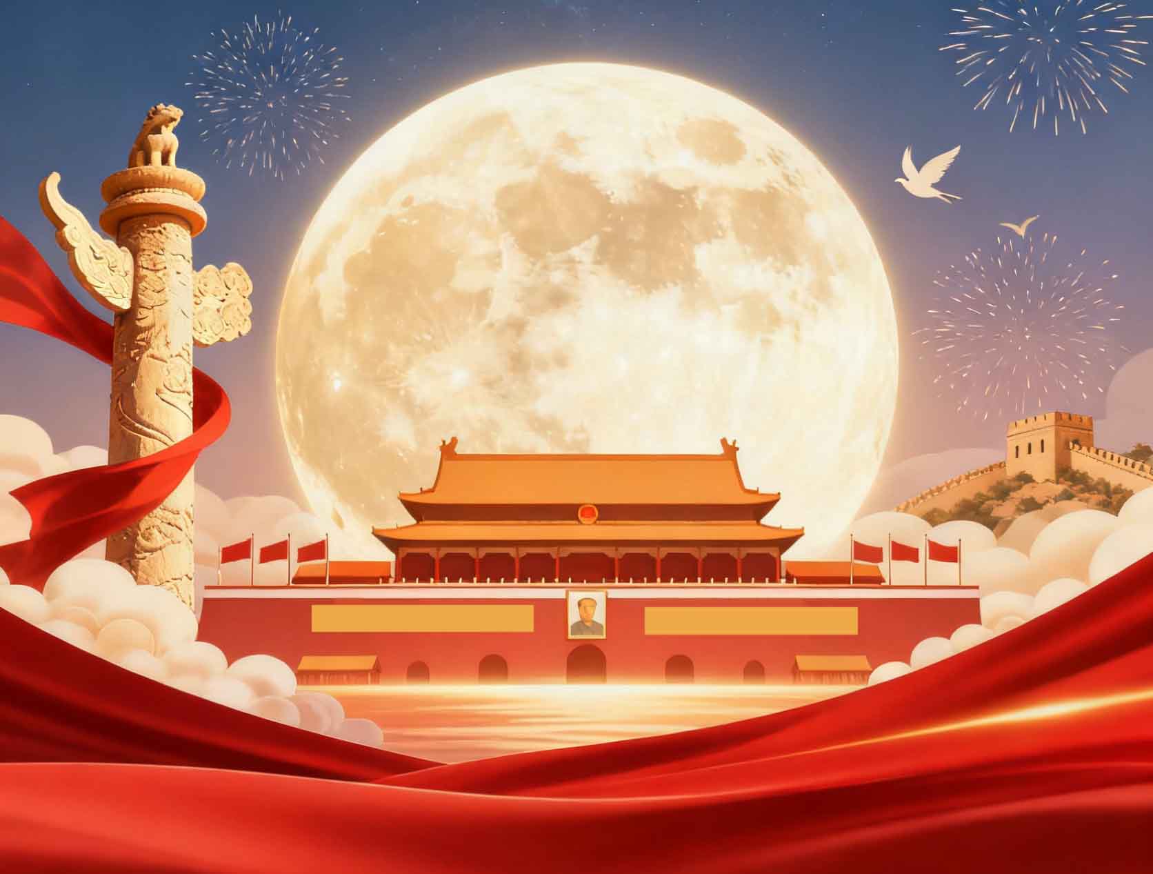 雙節(jié)海報